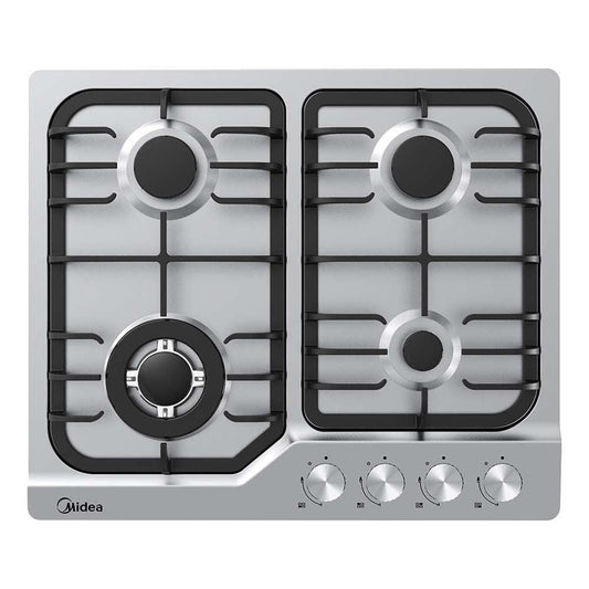 Gas Cooktop 60cm Stainless Steel 4 Burners.