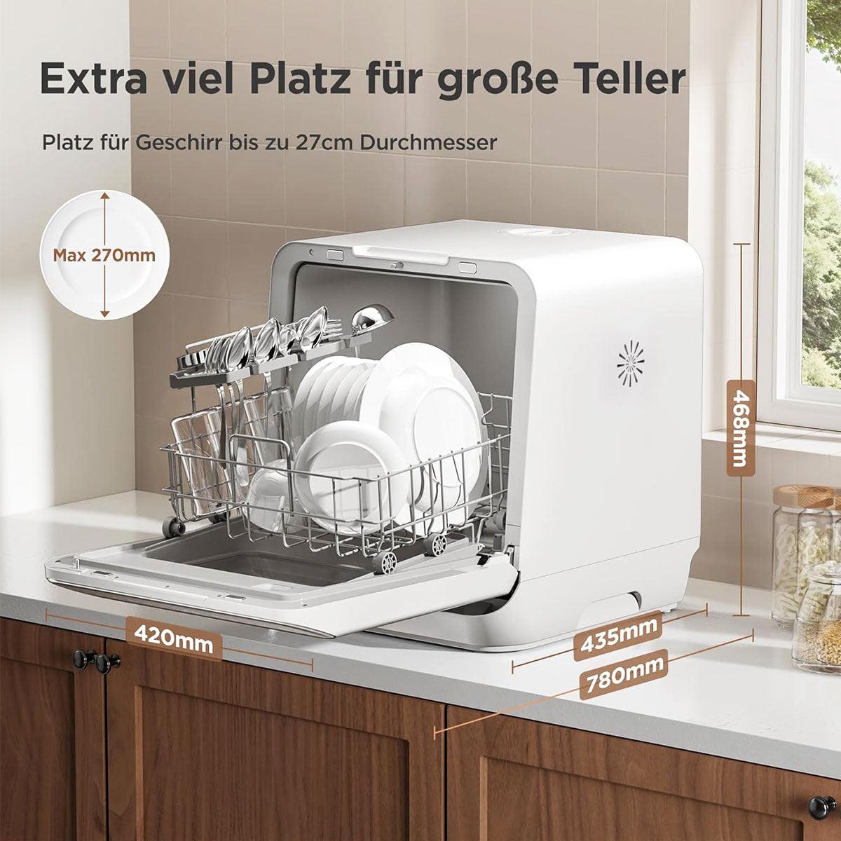 Midea 3rd Generation  Bench Top Mini Dishwasher.