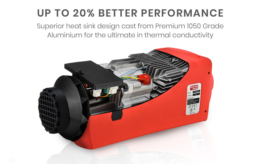 Diesel Air Heater 12V Caravan Air Motorhome 5kW All-in-one Car Camper Parking Trailer Heating.
