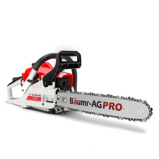 Baumr-AG 38CC Petrol Commercial Chainsaw 16 Bar E-Start 3.2 HP Chain Saw.