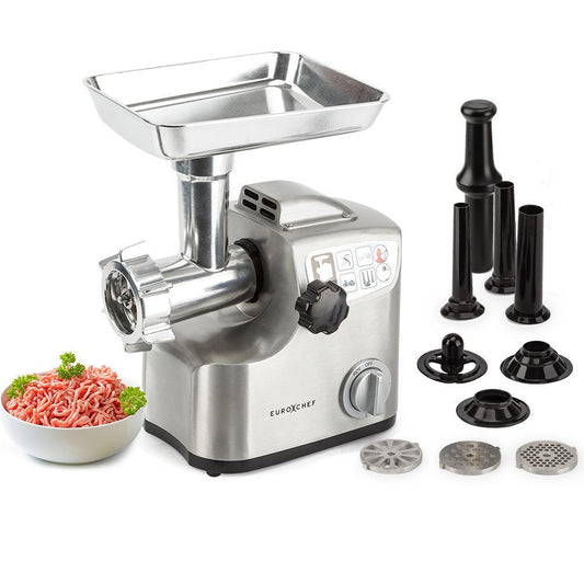 EuroChef Meat Grinder Electric Mincer Sausage Filler Kebbe Maker.