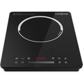 EUROCHEF Induction Cooktop, 2000W, 9 Heat Levels, Fast Electric Portable Cooker, Touch Controls with Slider.