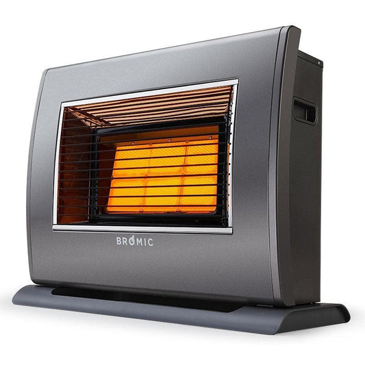 BROMIC Supaheat II Natural Gas Indoor Room Heater Portable Floor Flueless.