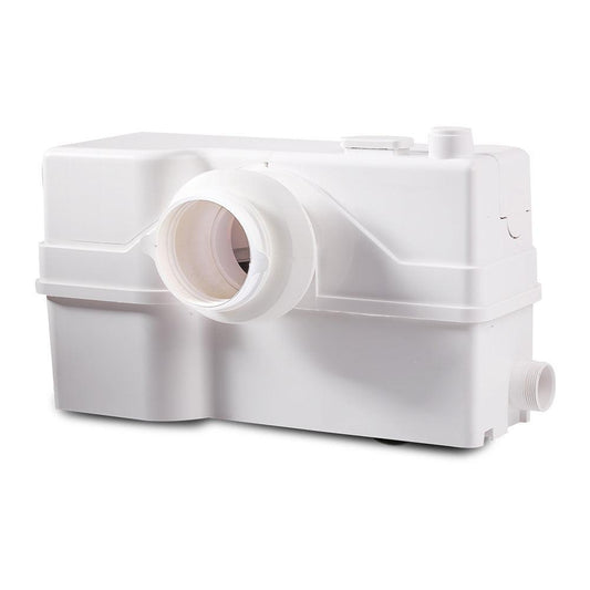 PROTEGE Macerator Pump 800W Commercial 4 Inlet for P-Trap Toilet Upflush Heavy-Duty.