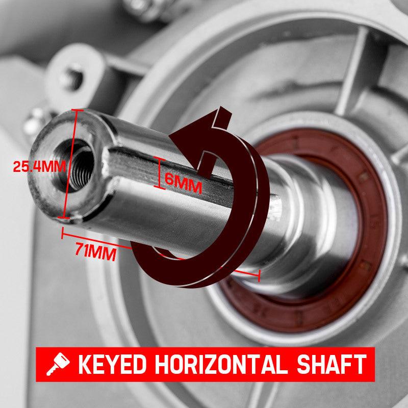 Baumr-AG 16HP Stationary Engine Petrol Direct Ignition OHV 4-Stroke Electric Recoil Start.