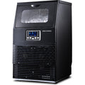 POLYCOOL Commercial Ice Maker Machine, up to 35kg/24hr, Timer & Self Cleaning Programs.