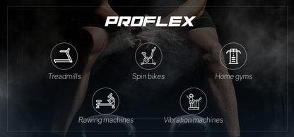 PROFLEX Treadmill Bluetooth Running Machine Small Compact Foldable Home Electric.