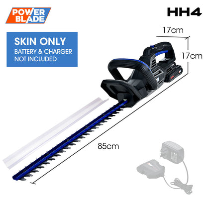 POWERBLADE HH4 20V Cordless Electric Hedge Trimmer, Skin Only.