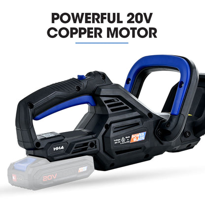 POWERBLADE HH4 20V Cordless Electric Hedge Trimmer, Skin Only.