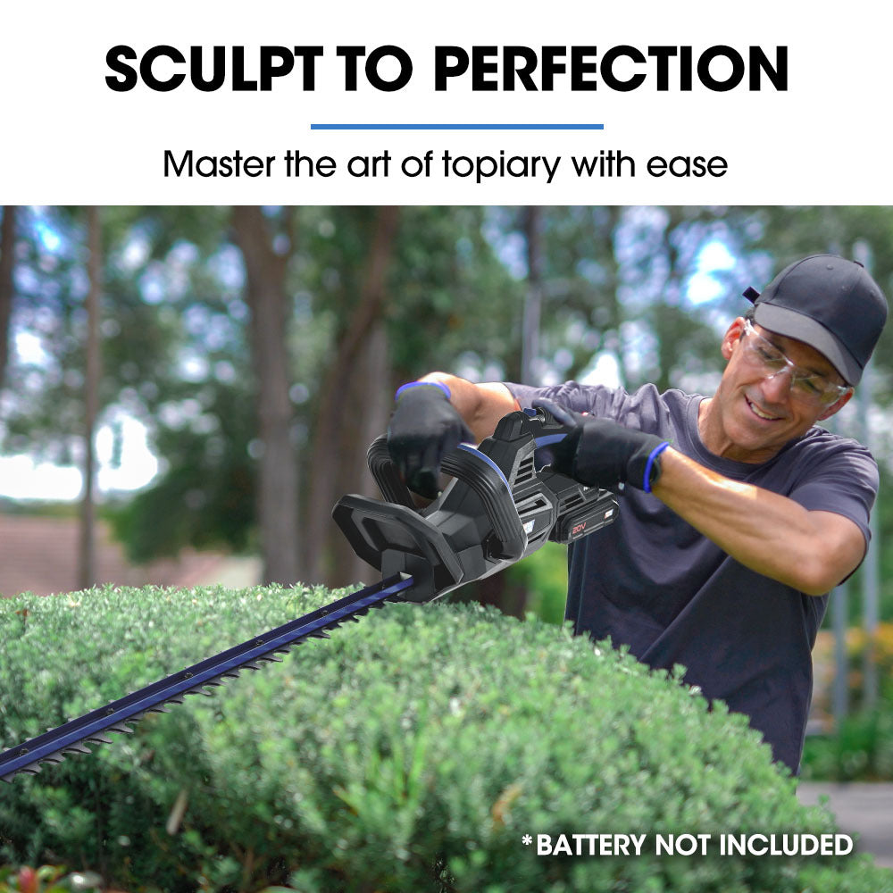 POWERBLADE HH4 20V Cordless Electric Hedge Trimmer, Skin Only.