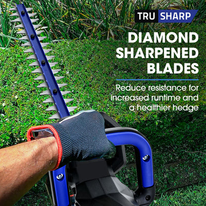 POWERBLADE HH4 20V Cordless Electric Hedge Trimmer, Skin Only.