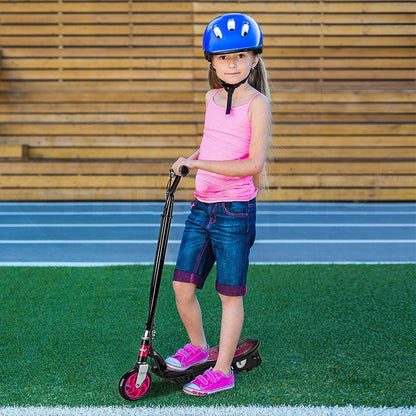 BULLET ZPS Kids Electric Scooter 140W Children Toy Pink Girls Battery Ride.