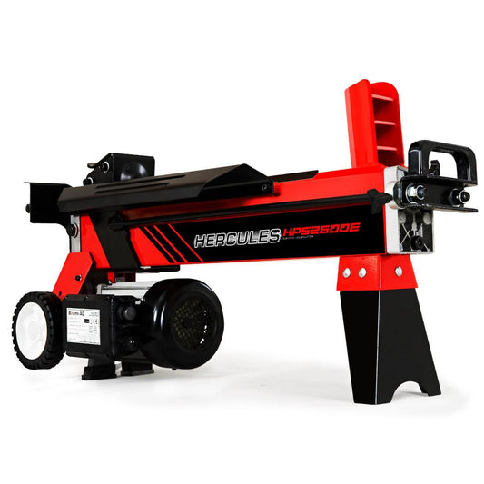 Baumr-AG 8 Ton Electric Log Splitter 8T Wood Cutter Hydraulic Fire Wood Block Axe Small Machine.