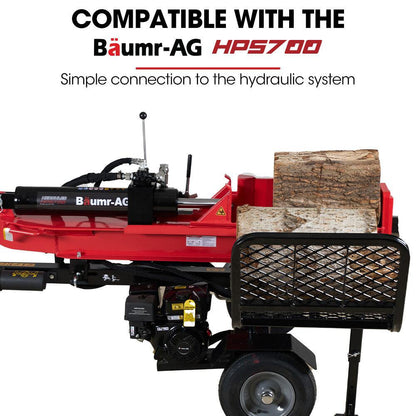 BAUMR-AG Hydraulic Lifter for HPS700 Log Splitter, 75kg Lifting Capacity, Straightforward Attachment.
