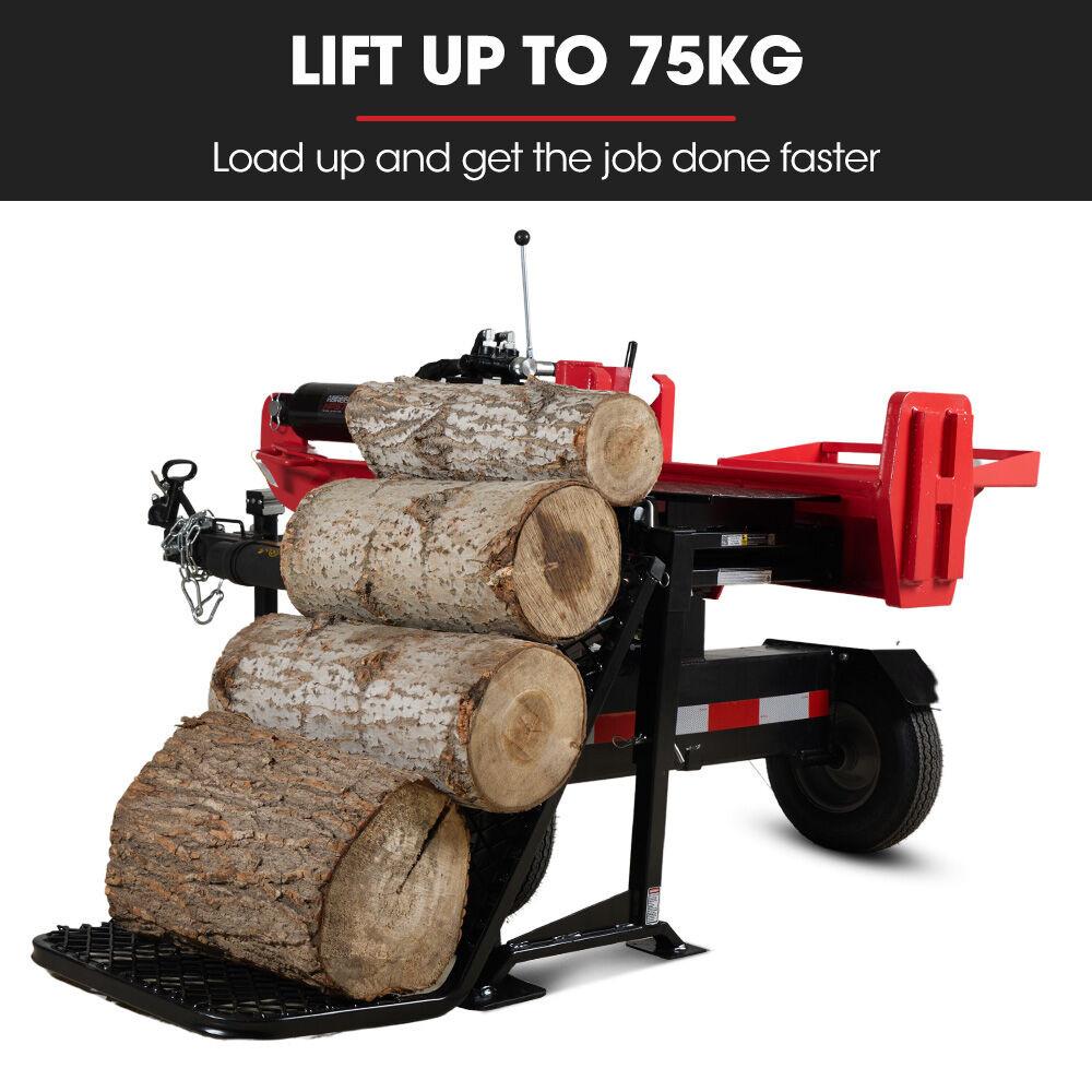 BAUMR-AG Hydraulic Lifter for HPS700 Log Splitter, 75kg Lifting Capacity, Straightforward Attachment.