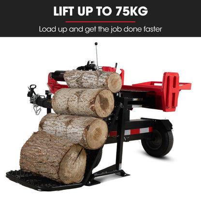 BAUMR-AG Hydraulic Lifter for HPS700 Log Splitter, 75kg Lifting Capacity, Straightforward Attachment.