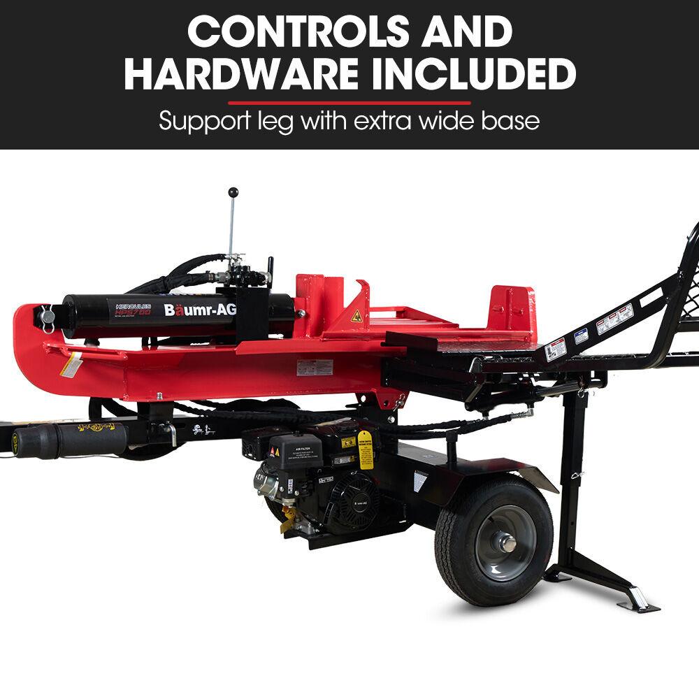 BAUMR-AG Hydraulic Lifter for HPS700 Log Splitter, 75kg Lifting Capacity, Straightforward Attachment.