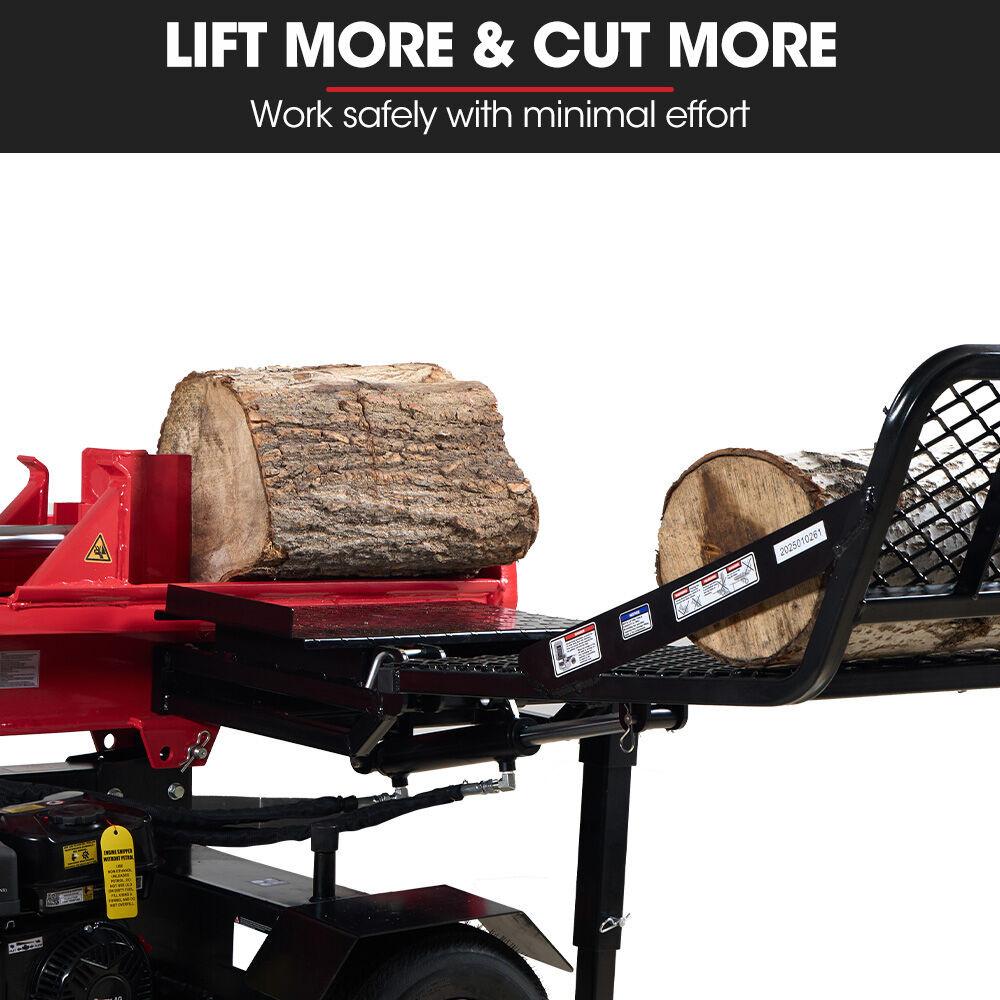 BAUMR-AG Hydraulic Lifter for HPS700 Log Splitter, 75kg Lifting Capacity, Straightforward Attachment.