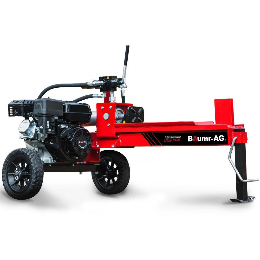 BAUMR-AG 12 Tonne Petrol Hydraulic Wood Log Splitter, - HPS400.