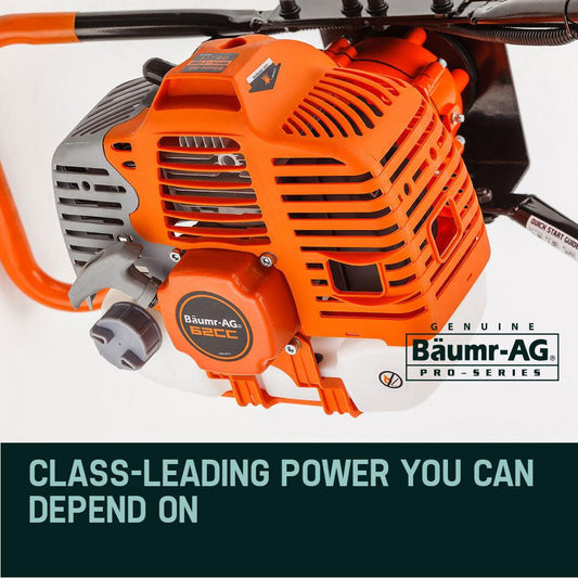 Baumr-AG Post Hole Digger 62CC Posthole Earth Auger Fence Borer Petrol Drill Bit.