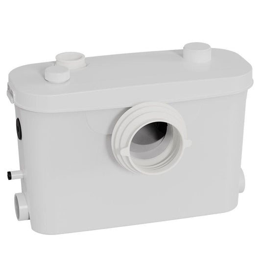 PROTEGE Macerator Pump, with 4 Inlet, for P-Trap Toilet, House, Bathroom, Shower, Sink, Washing Machine.