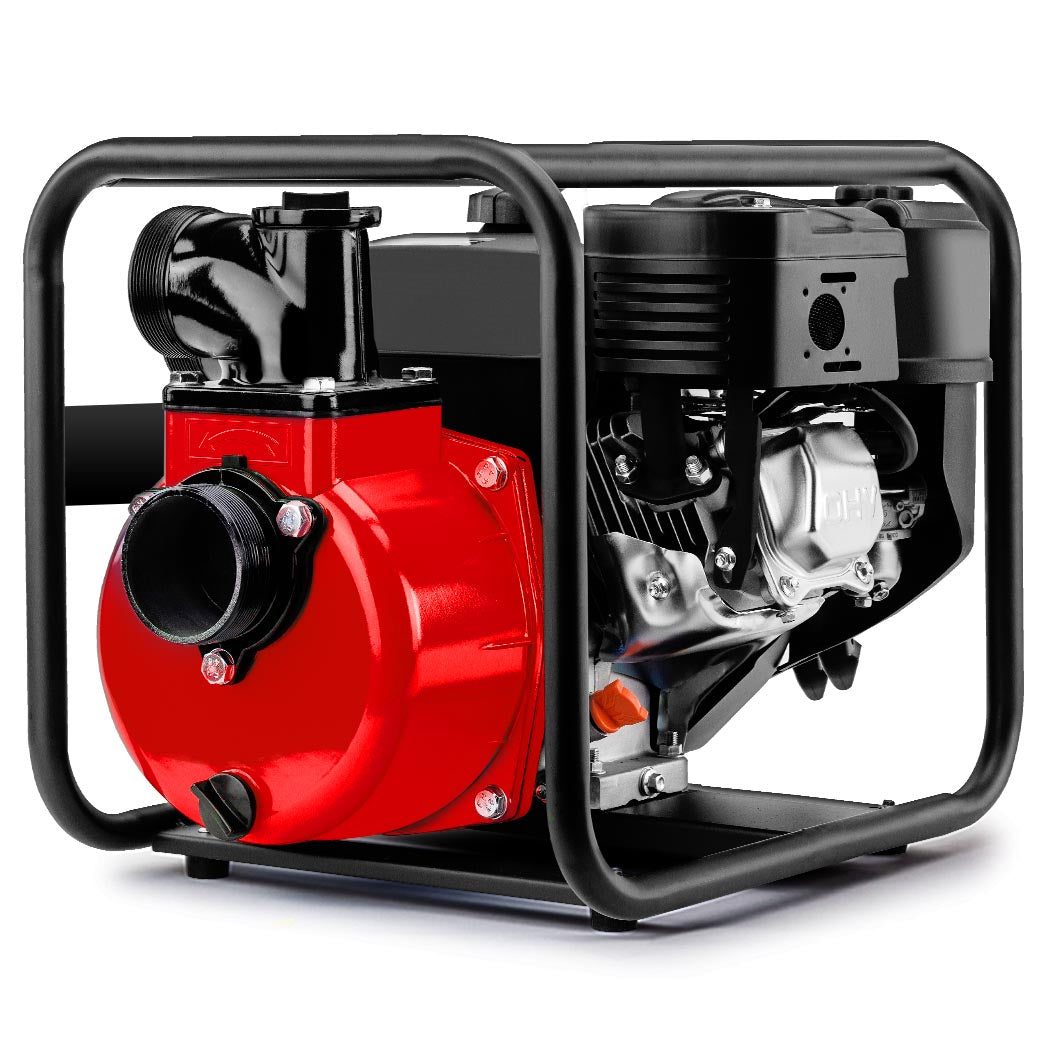 Warton 8HP 3 Petrol Water Transfer Pump High Pressure Fire Fighting Irrigation.
