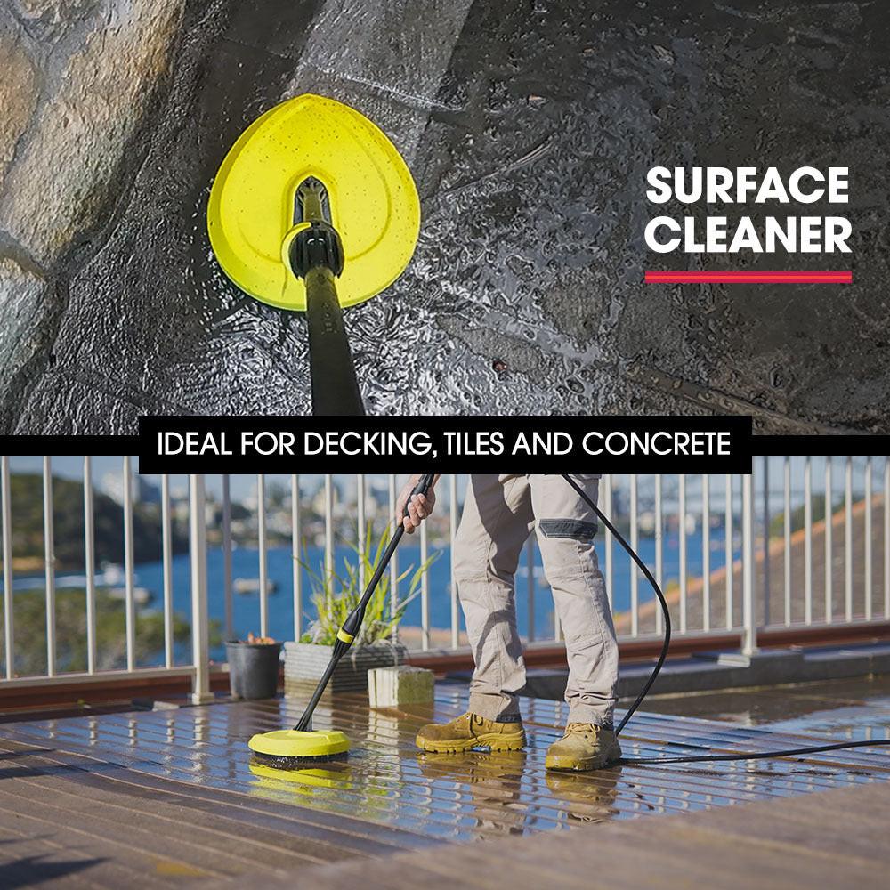 JET-USA RX540 Electric High Pressure Washer, 2800PSI 2 Nozzles, Brush Head, Deck Cleaner, Detergent Bottle, 10M Hose.