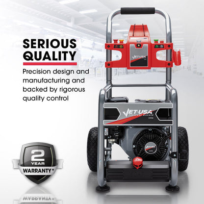 JET-USA 4800PSI Petrol Powered High Pressure Washer, - CX760.