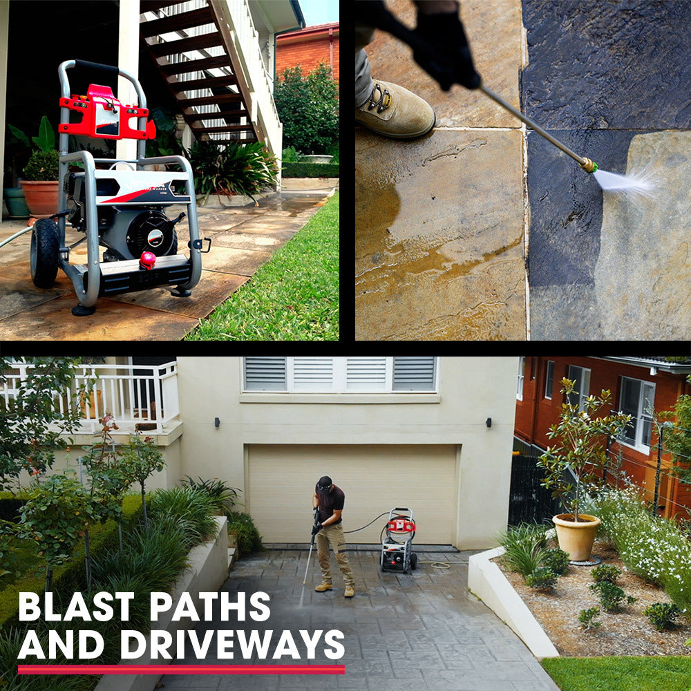 JET-USA 4800PSI Petrol Powered High Pressure Washer, - CX760.