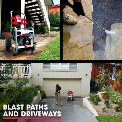 JET-USA 4800PSI Petrol Powered High Pressure Washer, - CX760.
