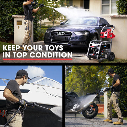 JET-USA 4800PSI Petrol Powered High Pressure Washer, - CX760.