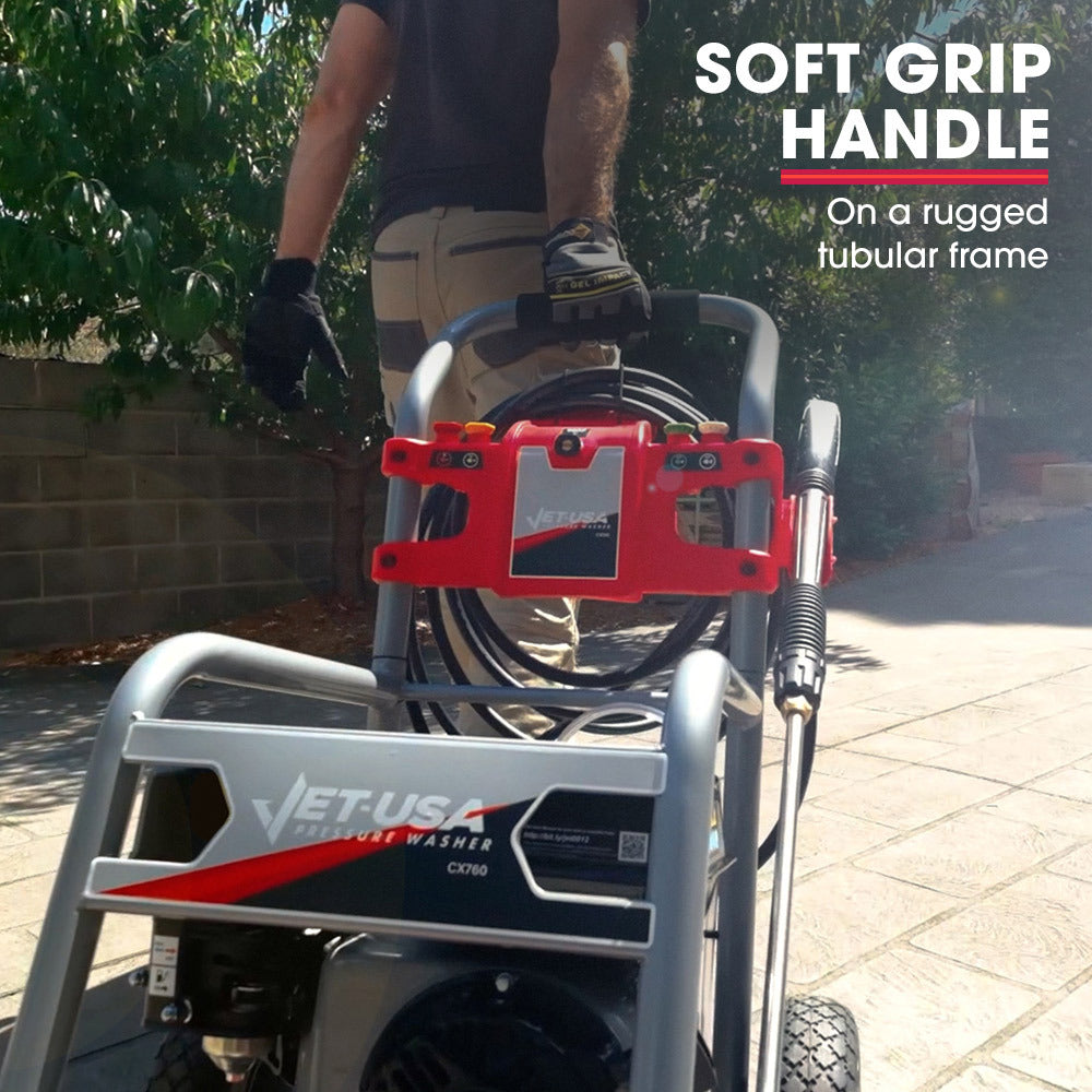 JET-USA 4800PSI Petrol Powered High Pressure Washer, - CX760.
