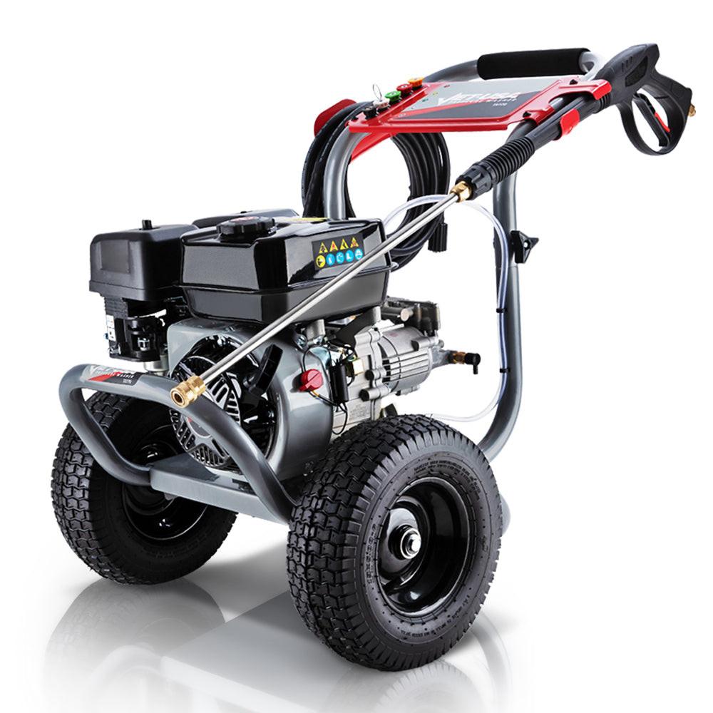 Jet-USA 7HP 4800PSI Petrol High Pressure Washer Gun Water Cleaner Gurney 4-Stroke Engine 30M Hose.