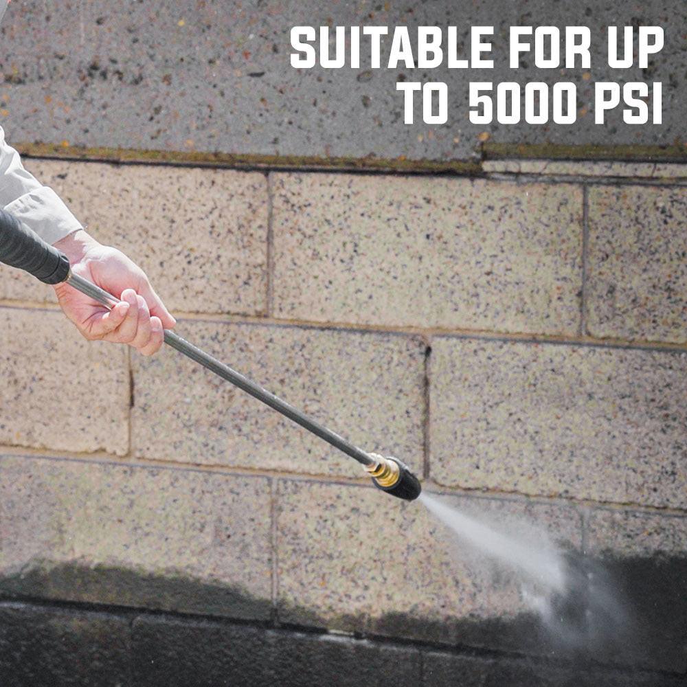 JET-USA 5000PSI Turbo Head Nozzle High Pressure Washer Water Cleaner 1/4 BSP.