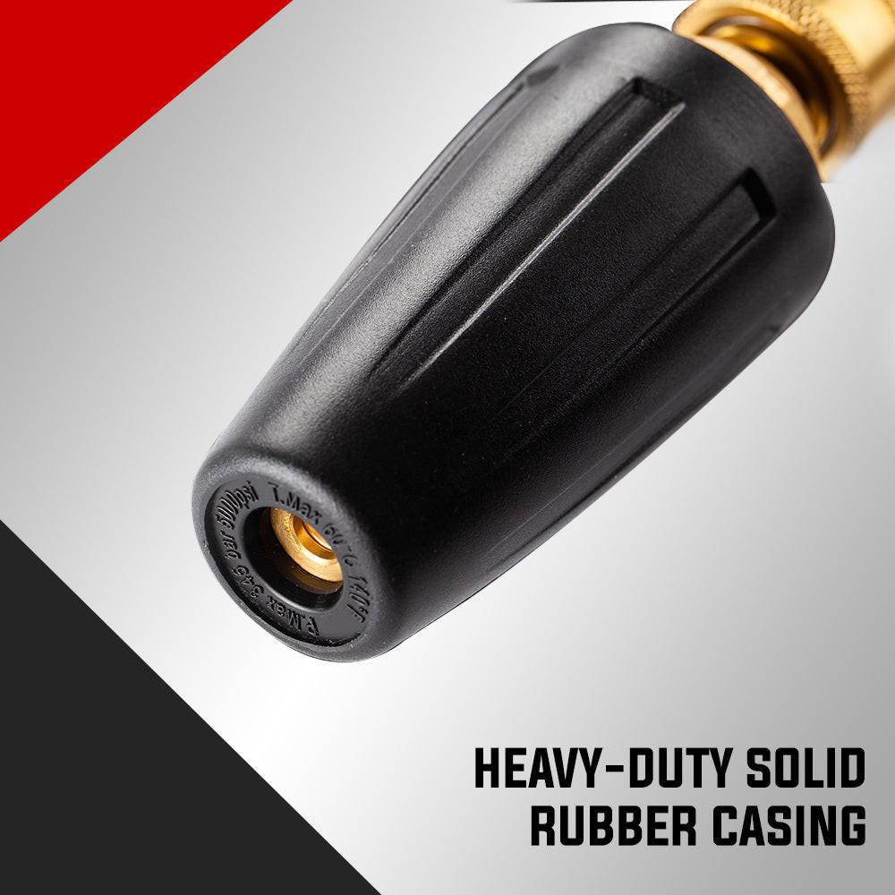 JET-USA 5000PSI Turbo Head Nozzle High Pressure Washer Water Cleaner 1/4 BSP.