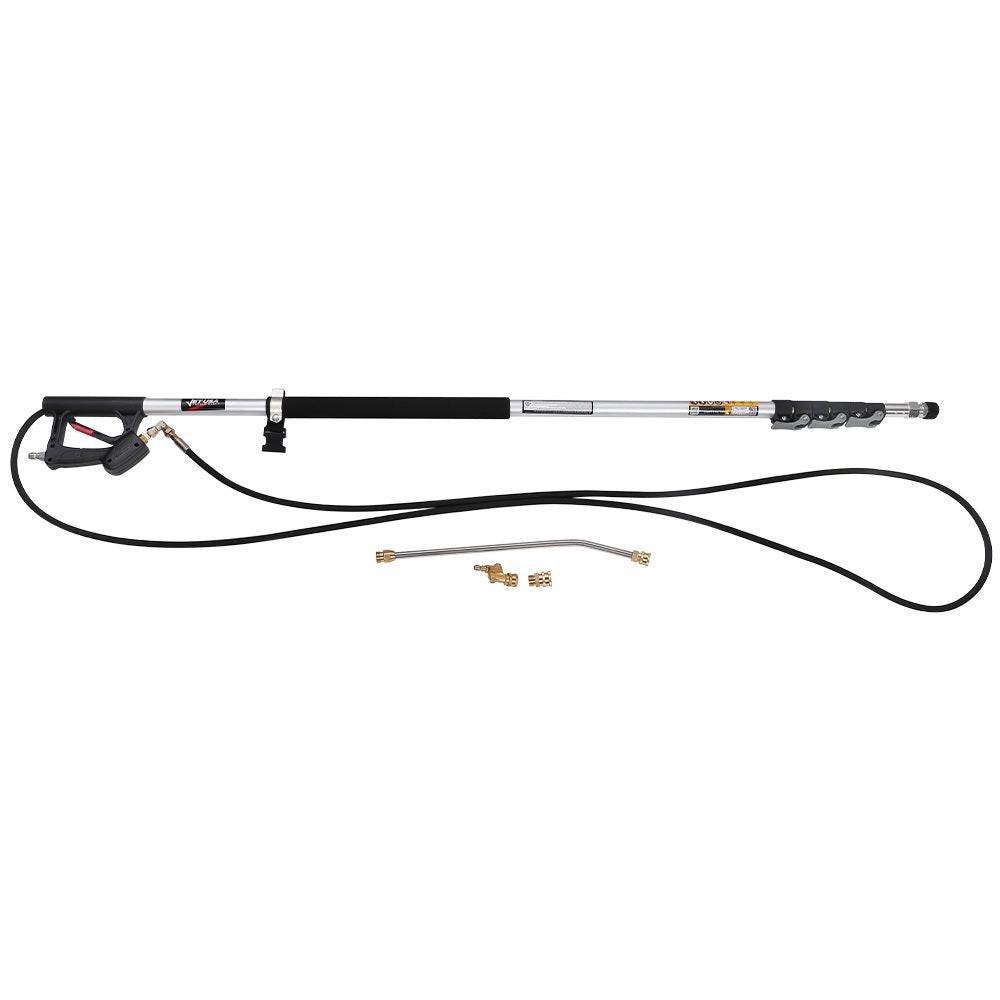 Jet-USA 4000PSI 5.5M Long Telescopic Universal Pressure Washer Cleaner Pole Wand Extension Lance.