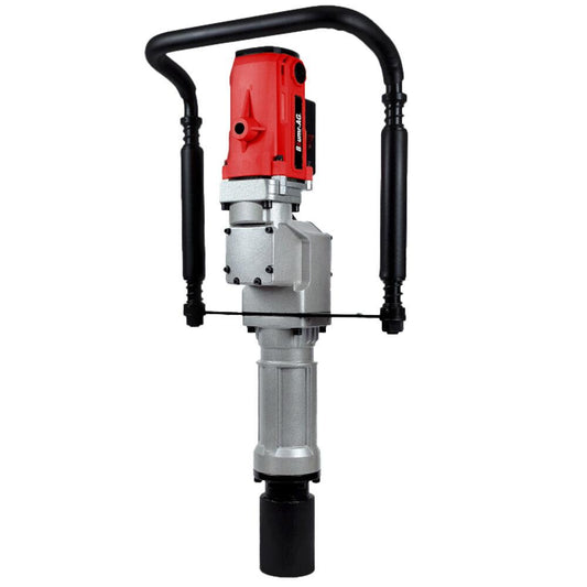 BAUMR-AG HP360e 2200W Electric Post Driver, with 2 Piling Socket Sleeves.
