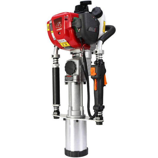 BAUMR-AG 38cc 4-Stroke Petrol Post Driver, with Carry Case & 3 Piling Sleeves.