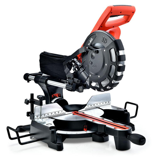 BAUMR-AG 254mm Dual Bevel Sliding Compound Mitre Drop Saw.