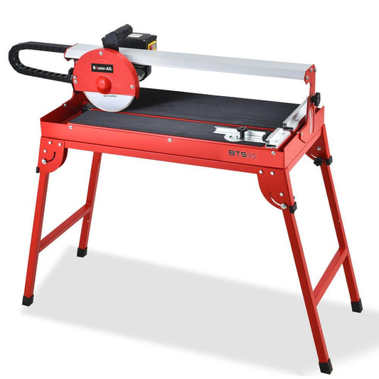 BAUMR-AG 800W Electric Tile Saw Cutter with 200mm (8") Blade, 620mm Cutting Length.