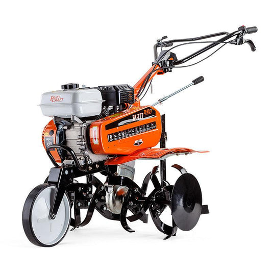PLANTCRAFT 7.0HP Cultivator Tiller Plough Self-Propelled Rotary Rototiller.