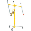 UNIMAC Drywall & Panel Lifter, 1200 x 3600 68kg Max Gyprock Sheet, Galvanised, No-mark Locking Castors.