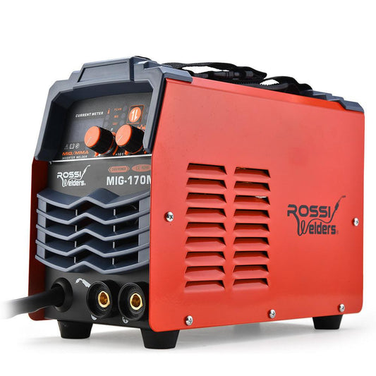 ROSSI 170Amp MIG ARC Stick Welder, with Carry Case & Accessories, 15A Plug.