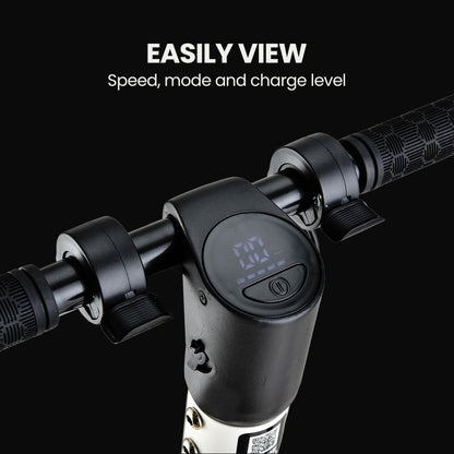 ALPHA Peak 300W 10Ah Electric Scooter, Suspension, for Adults or Teens, Black.