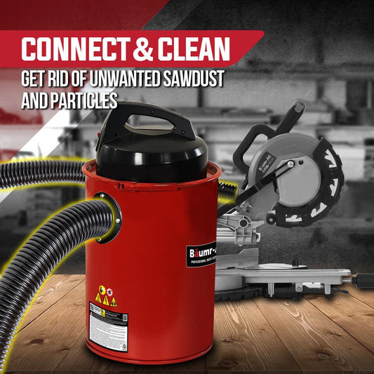 Baumr-AG Dust Collector Extractor Woodworking Portable Vacuum Catcher Saw.