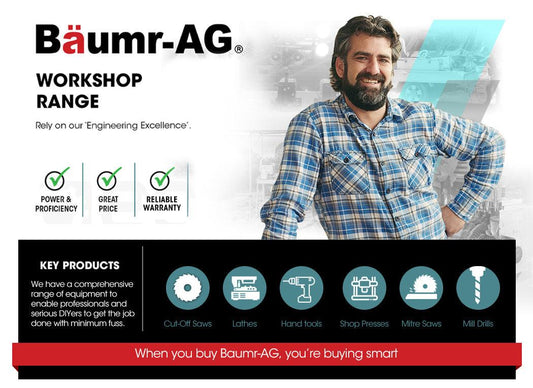 Baumr-AG Dust Collector Extraction Cyclone Woodworking Portable Catcher Workshop.