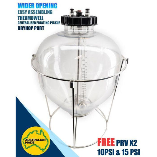 Keg King - Apollo 30L Snub Nose Fermenter.