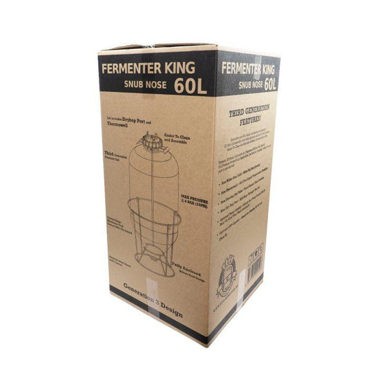Keg King Snub Nose - 60L Fermenter.