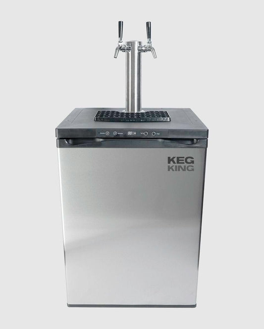 Keg King - Kegmaster Series XL Kegerator - Fastap Double Tap.
