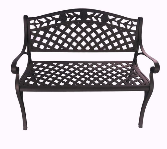 Melissa Aluminium Bench Brz.